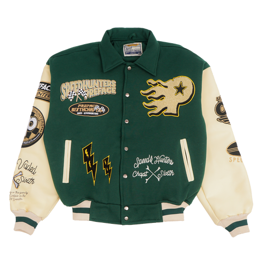 The Green Hunters Varsity Jacket