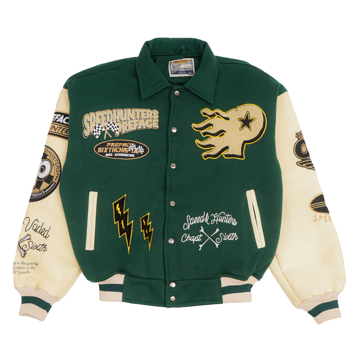 The Green Hunters Varsity Jacket