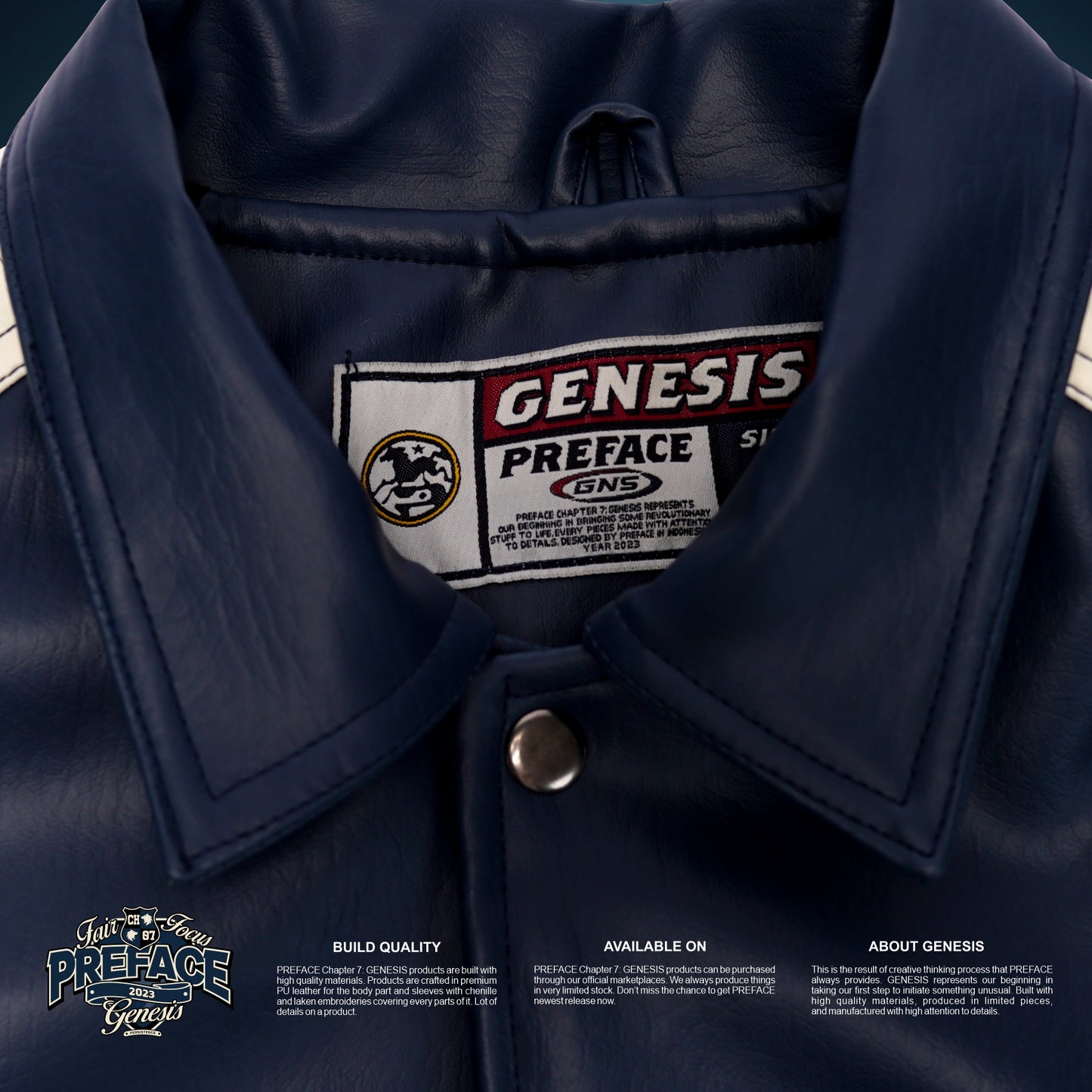 Genesis Varsity Leather Jacket